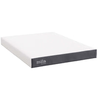 Modway Mila 8" Queen Mattress-Breathable Stretch Knit Cover