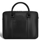 Champs Onyx Leather Briefcase - Black-CHAMPS Onyx Collection Briefcase