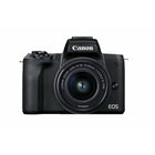 Canon EOS M50 Mark II Compact Interchangeable Lens Camera with EF-M 15-45mm IS Lens-Convenient Vertical video, Touch Record Control, Movie Self-Timer features for content