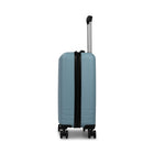 Reebok Repetition 21.5" Hardside Carry-on Luggage - Turquoise-Telescopic trolley handle with multi-stage locking heights