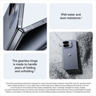 Google Pixel 10 Pro Fold - 512 GB - Jade - Bell-With a versatile design and advanced AI, you can do things during photo ops that only a Pixel Fold camera system lets you do – review and preview photos in real time, take incredible group pics, and get stunning, sharp close-ups with a 5x telephoto lens and Super Res Zoom up to 20x