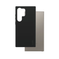 PanzerGlass CARE Fashionable Case for Samsung Galaxy S25 Ultra - Black - QI Compatible -Fearlessly fashionable. QI compatible