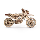 EWA Eco-Wood-Art - Ensemble de véhicules Kit de construction STEM en bois 3D - Lot de 364-7