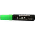 JAM Paper Marvy Uchida Liquid Chalk Markers Erasable Dustless - Jumbo Point - Lime Green-These versatile Chalk Markers can be used on any non-porous surface such as: Whiteboards, Lightboards, Chalkboards, Windows, Windshields, and more!