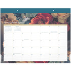 Cambridge - Sous-main mensuel jardin de minuit 2026 - 17 po H x 21 3/4 po l - bilingue-Format des pages : 17 po H x 21 3/4 po l