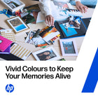 HP 564XL Black High Yield & 564 Cyan, Magenta and Yellow Original Ink Cartridges, 4 Pack (N9H60FN)-Create keepsakes and projects you'll be proud to share, using just what you need to easily print lab-quality photos and more. Choose from hundreds of templates for creating greeting cards, calendars, photo books, photo frames, collages, and more