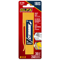 OLFA LB-30B 18mm Snap Blades - 30 Pack-Premium Japanese carbon steel