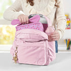Fit And Fresh - Sac à lunch boucle luna - impression à la planche rose tendre-Extérieur : 100 % Polyester, Isolant : 100 % Polyéthylène, Intérieur : 100 % PEVA , Poignée : 100 % Polyester