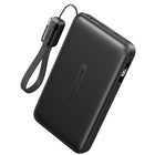 INIU Pocket Neo 10000mah Power Bank - Black-Featuring a high-density TinyCell 10,000mAh lithium-polymer battery, it delivers reliable energy wherever you go