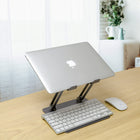 ShoppingAll Adjustable Laptop Stand - Black - 4 Pack-Dimensions: 7.8"W x 26.7"H x 9.4"D