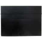 JAM Paper - Étui de transport portefeuille fin avec fermeture élastique - 9,25 x 12,5 - Noir-Taille: 9,25 po x 0,5 po x 12,5 po