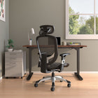 Staples Hyken Ergonomic Mesh Swivel Task Chair - Grey-Rated for up to 275 lbs.
