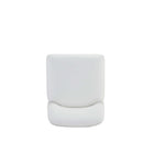 Manhattan Comfort Serena 17.71" Modern Leatherette Upholstered Counter Stool - White-30 Day Limited Manufacturer's Warranty