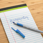 BIC Ultra Round Stic Grip Ballpoint Stick Pens - 1.2mm - Blue - 12 Pack-1.2mm tip