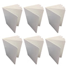 Ashley Productions Blank Chunky Board Book - 6" x 8" Portrait - White - 6 Pack-Motivates children to write and illustrate their own book