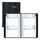 Blueline 2026 Essential Two-Day Planner - 8" x 5" - Black - Bilingual-12-Month: January 2026 to December 2026
