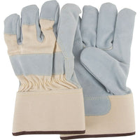 Zenith Safety Split Cowhide Cut Resistant Gloves, Size X-Large/10, 10 Gauge, Hppe Shell, Astm Ansi Level A6 - 12 Pack-Not Coated