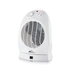 Royal Sovereign HFN-130 Compact Oscillating Heater - White-Compact Design Oscillating Fan Heater
