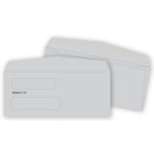 Nebs Business Products Deluxe Confidential Double Window Envelope - 8-3/4" x 3-3/4" - White - 500 Pack-Payee's address and your preprinted return address show clearly through 2-window DU-O-VUE design