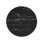 Modway Lippa 20" Round Faux Marble Side Table - Gold Black-Assembly Required