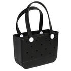 Merangue Small EVA Portable Storage Tote - Black-Durable & water-resistant – made of high-quality EVA material for long-lasting use.