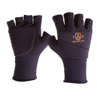 Impacto 507-01 3/4 Finger Impact Glove Liner, Large-Anti-impact and anti-vibration work glove