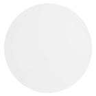 Modway Aliza Round White Marble Side Table - White White-6