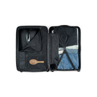 Reebok Playmaker Collection Hardside 2-Piece Set - Black-Double 360-degree spinner wheels (8 wheels)