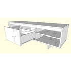 Nexera Rustik 60" TV Stand With Storage - Natural Maple-5