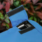 Aosom Pet Bike Wagon and Cargo Carrier with Hitch and Reflectors - Blue-Anchor point for safety leash 