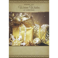 Mill Brook Studio Christmas Greeting Cards/Envelopes - 5-3/8" x 7-3/4" - Best Wishes - 18 Pack-Premium quality greeting cards