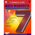 eBook: Mark Twain 404221-EB Common Core Math Workouts - Grade 7-You will receive two emails: one confirming your entire order, and one with a "Download Software" buttonYou can download immediately or return to your email to download later