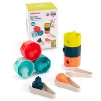 Miniland Feel to Learn: Sorting Tree Trunks - Set of 15-Sorting tree trunks allows the littlest one to train their pincer grasp, an important skill for learning handwriting