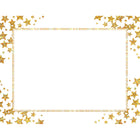 Geographics Gold Star Certificates - Gold Foil -  8.5" x 11"  - 25 Pack-Inkjet and laser printer compatible Certificates