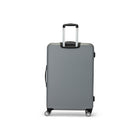 Reebok Action 30" Hardside Spinner Check-in Luggage - Grey-Double 360-degree spinner wheels for smooth and quiet rolling (8 wheels)