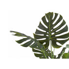 Monarch Specialties 55" Artificial Indoor Monstera Tree - Floor - Black Pot-5 year limited warranty against manufacturer's defects