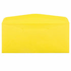 JAM Paper Enveloppes format livret Brite Hue en papier recyclé avec rabat gommé, 4 1/8 x 9 1/2 po, jaune, 1000/paquet-Ouverture : livret
