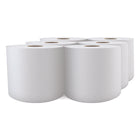 Cascades PRO Select 2-Ply Centerpull Paper Towel - 600 Sheets - White - 6 Pack-Core size: 2.25 in
