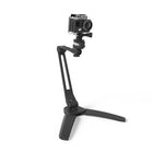 Kanto Universal Phone & Tablet Stand - Dual Arm - Black-Double sectioned arm provides 15" (38.1 cm) of reach