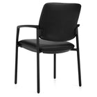 Offices to Go - Fauteuil d’invité Sparrow - Noir-Assise profilée à bord semi-arrondi qui soutient efficacement le bassin et les hanches dans une position confortablement équilibrée, réduisant la pression au niveau des genoux et vous permettant de demeurer assis plus longtemps en tout confort
