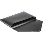JAM Paper - Portefeuille en plastique avec fermeture à pression Grand - 11 x 17 x 3/4 - Noir-Quantité : Vendu à l'unité
