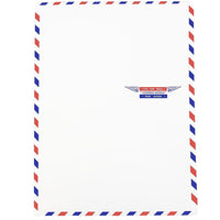 JAM Paper Airmail 9 x 12 Open End Catalog Envelopes, 1000 Pack-Airmail Design Envelopes