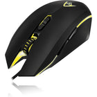 Adesso iMouse X2 RGB Gaming Mouse - Wired - USB - Black-Vibrant RGB lighting for style