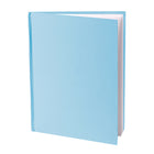Ashley Young Authors Hardcover Blank Book - Blue - 8"H x 6"W Portrait - 14 Sheets/28 Pages - 12 Pack-Can be used with crayons, watercolour markers, coloured pencils, pens or standard pencils