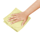 Globe Commercial - Chiffon en microfibre - 240 g/m² - 14" x 14" - Jaune - Paquet de 10-Doux, non abrasif et ne raye pas