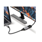 ALOGIC Ultra USB-C to DisplayPort Adapter - Space Grey-Ultra-Convenient - The adapter lets you make most of the advantages of the USB-C connector. The reversible connector can be used either way. The adapter can be used directly with no need for drivers or software to be installed. The intelligent LED indicator shows when the adapter is connected and ready for use