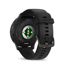 Garmin - Venu 3 - 45mm Lunette Gray en acier inoxydable avec boîtier noir et bracelet en silicone noir-7