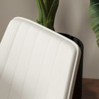 HOMCOM Dining Chairs, Upholstered in PU Leather for Kitchen - Cream White - Set of 2-Non-slip caps attached to the feet of the chair legs prevent scratches on the floor