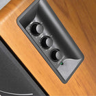Edifier R1280DB Modern Sound Classic Design Powered Bluetooth Bookshelf Speakers - Brown-Total RMS: 21W x 2 (42W)