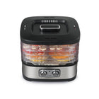 Commercial Chef - Déshydrateur alimentaire avec 5 plateaux réglables en hauteur, acier inoxydable-Qualité garantie : ce déshydrateur alimentaire COMMERCIAL CHEF en acier inoxydable est fabriqué à partir de matériaux de la plus haute qualité pour une satisfaction totale du client.